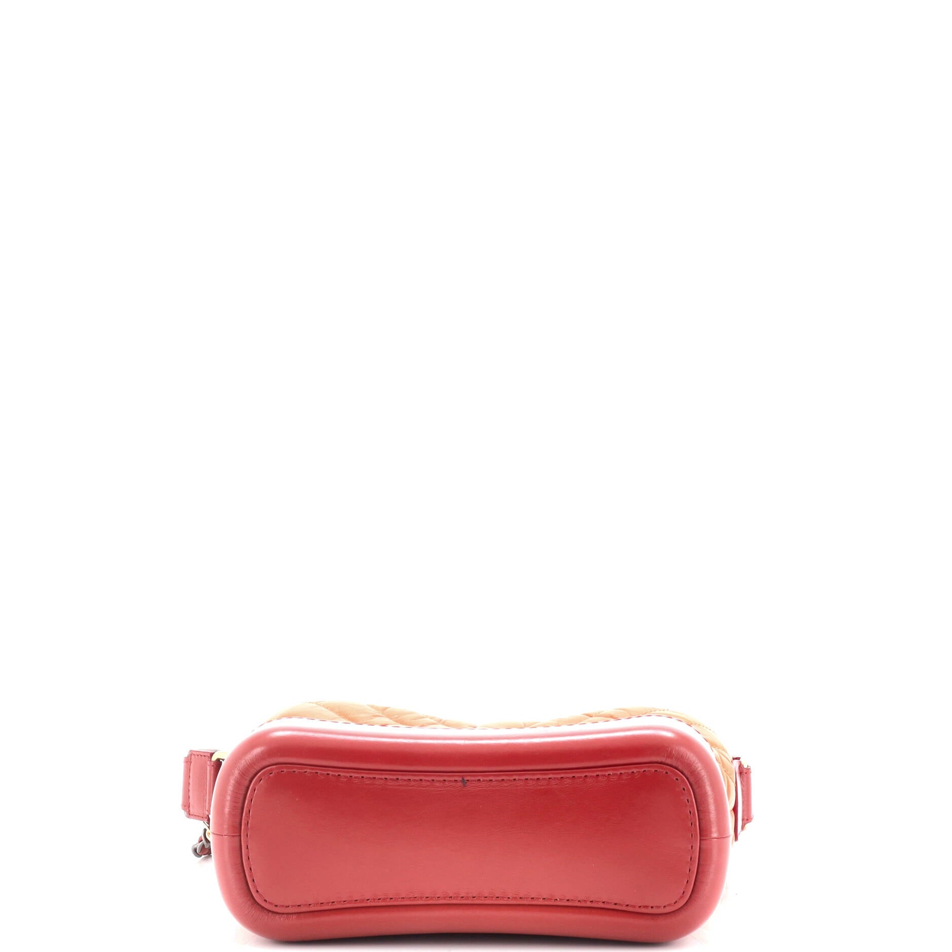 Chanel Gabrielle Hobo Chevron Aged Calfskin Small
