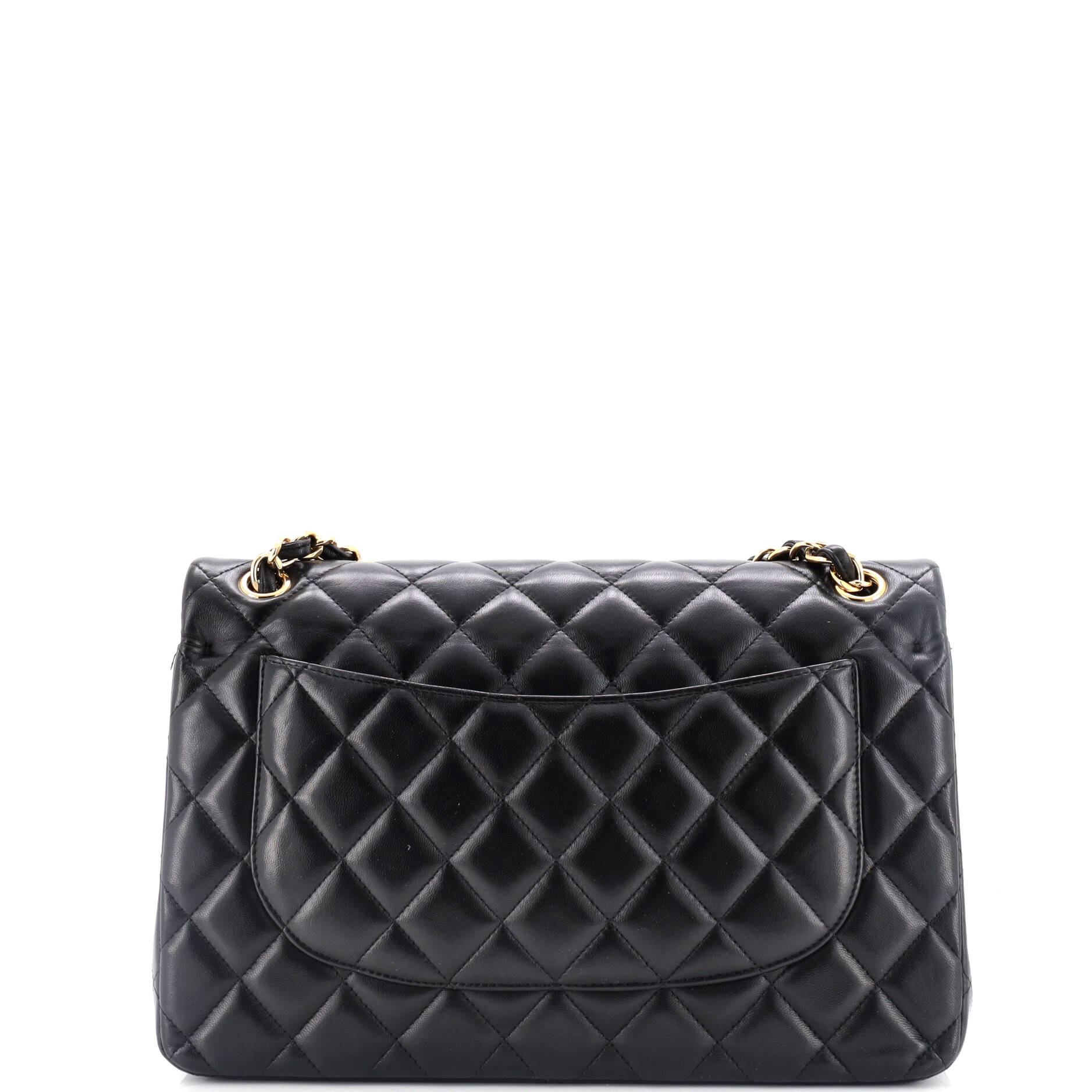 Chanel Classic Double Flap Bag Quilted Lambskin Jumbo