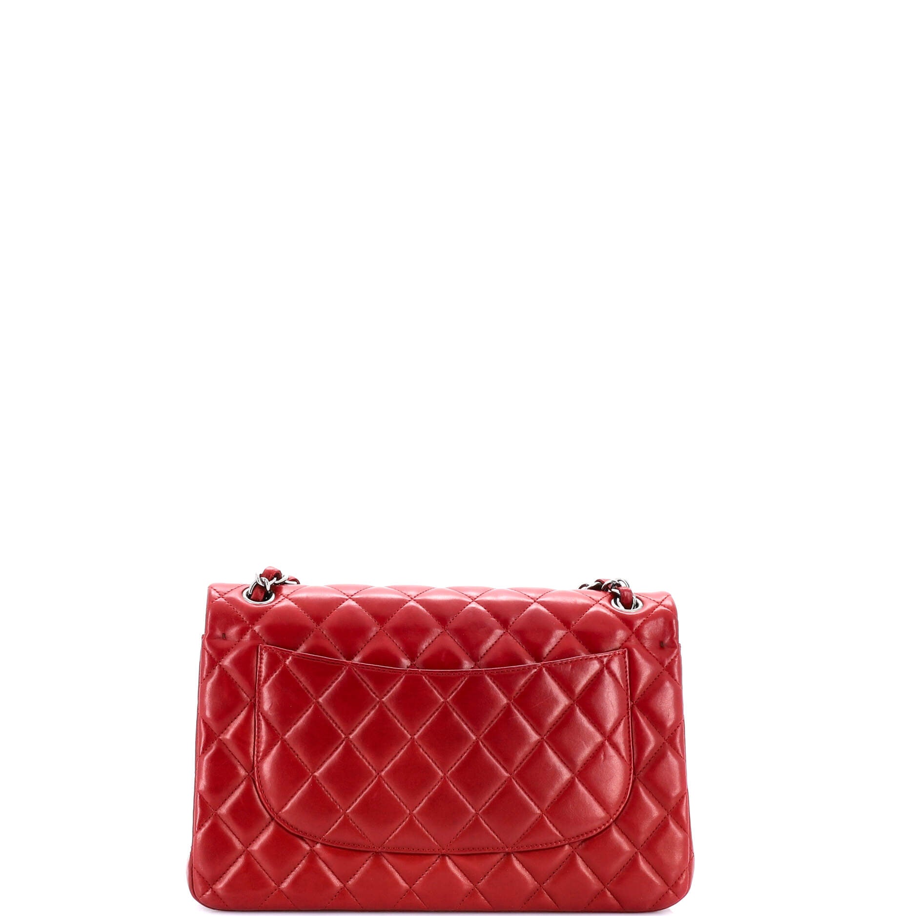 Chanel Classic Double Flap Bag Quilted Lambskin Jumbo