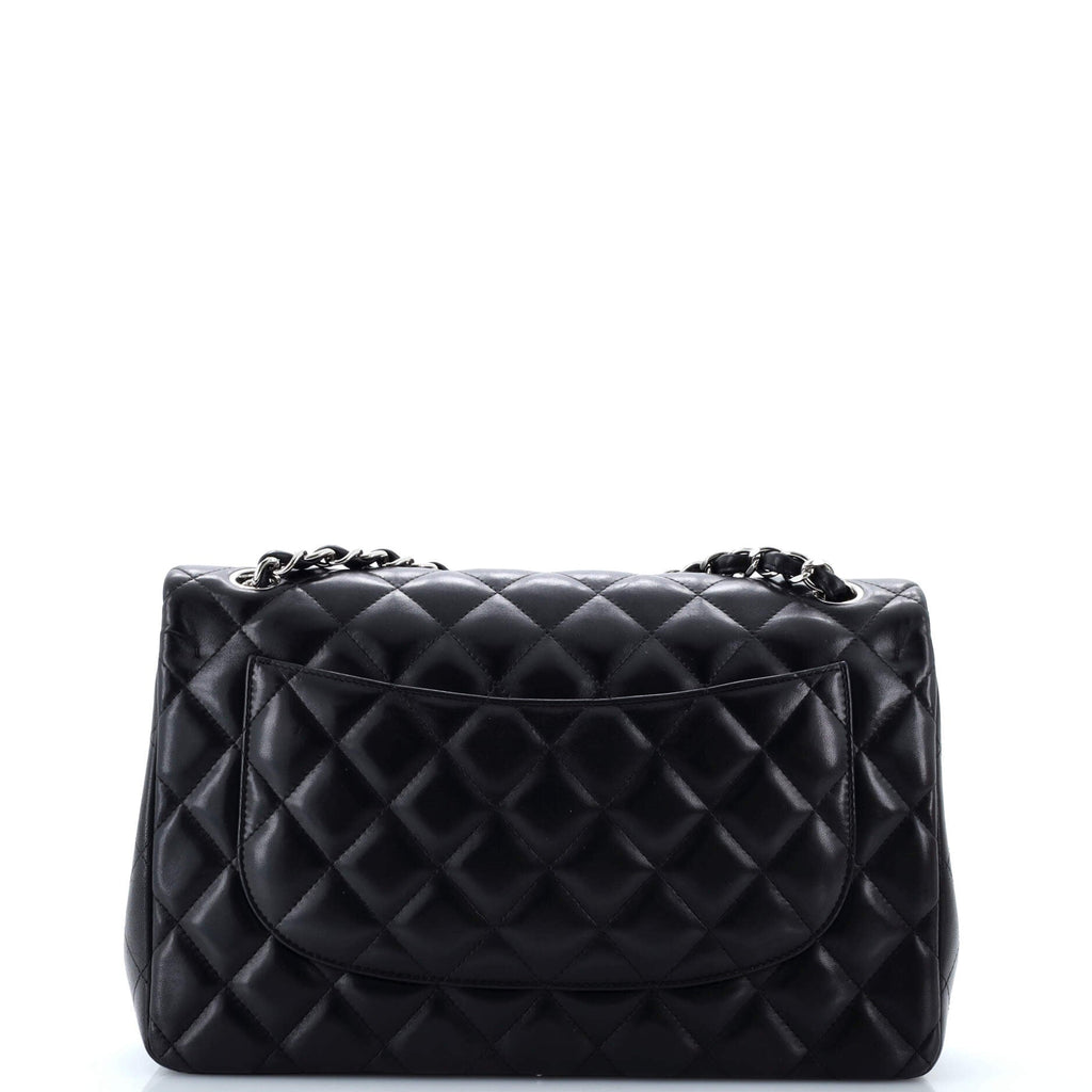 Chanel Classic Double Flap Bag Quilted Lambskin Jumbo