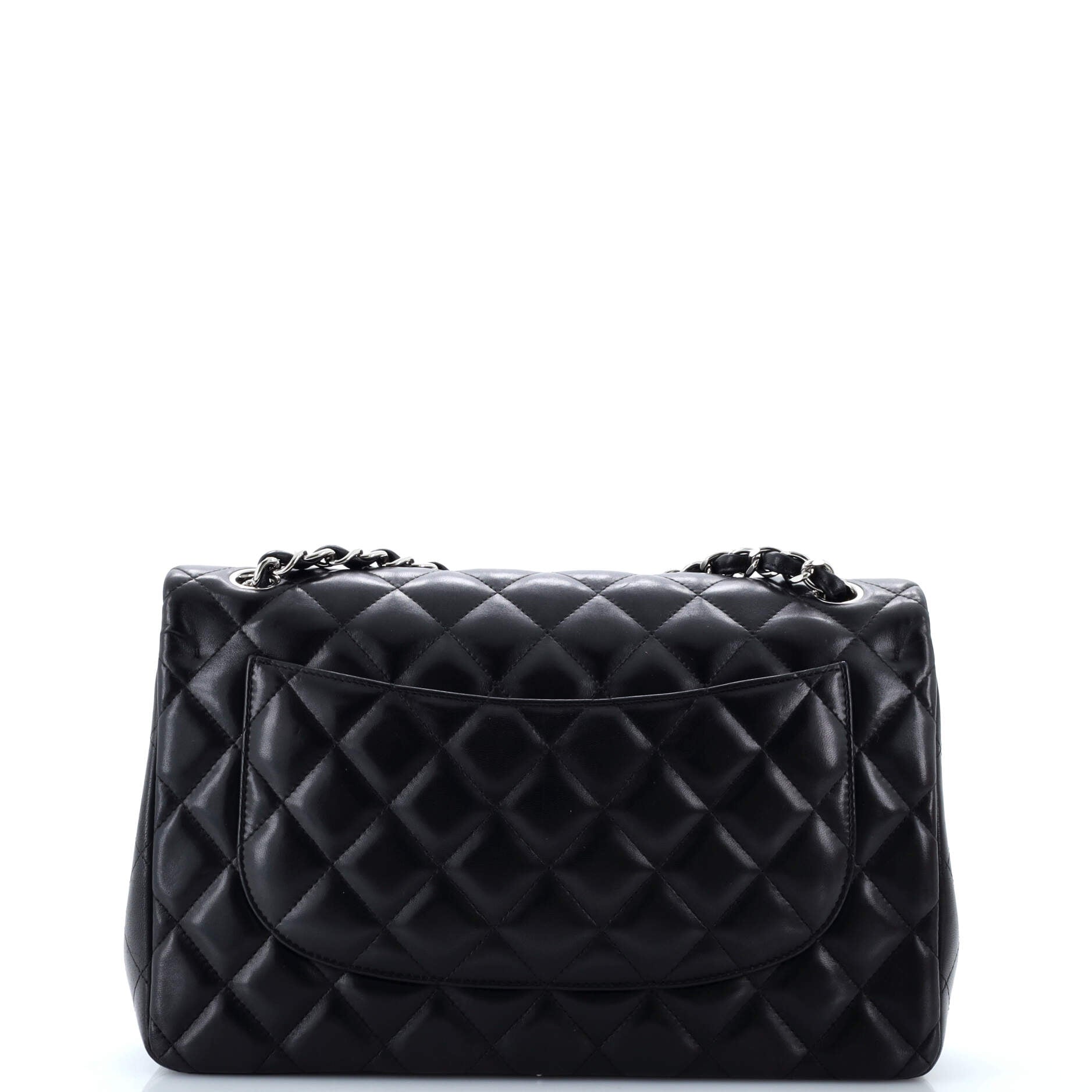 Chanel Classic Double Flap Bag Quilted Lambskin Jumbo