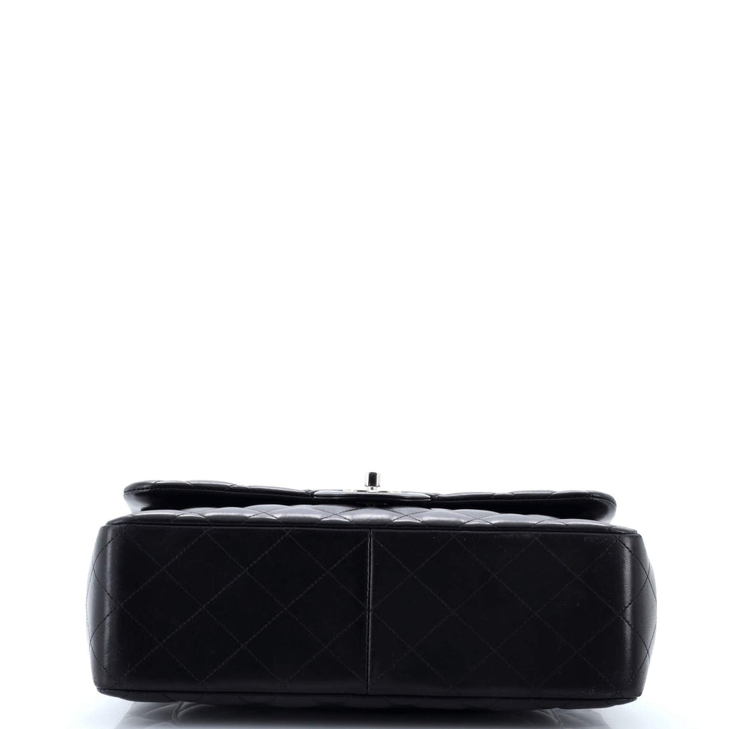 Chanel Classic Double Flap Bag Quilted Lambskin Jumbo