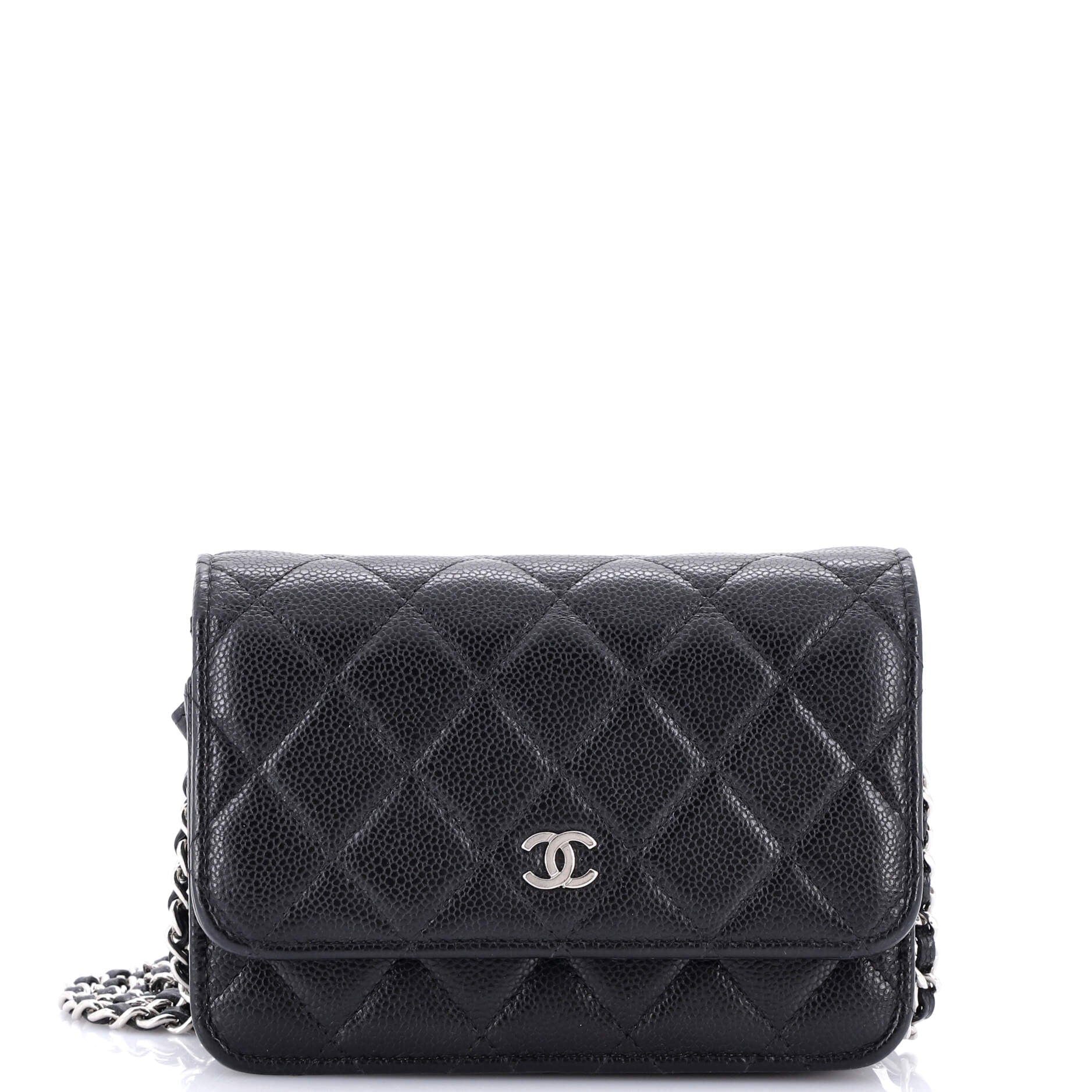 Chanel Wallet on Chain Quilted Caviar Mini