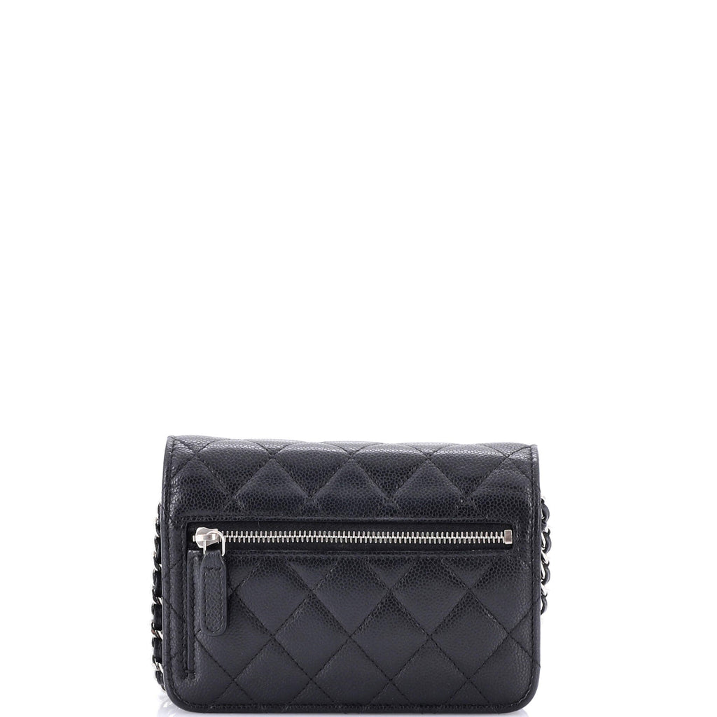 Chanel Wallet on Chain Quilted Caviar Mini