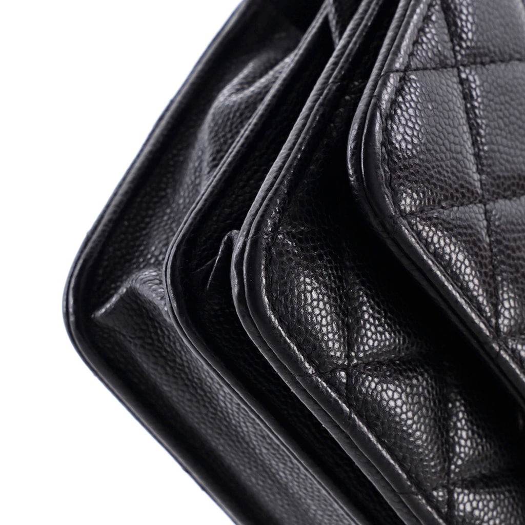 Chanel Wallet on Chain Quilted Caviar Mini