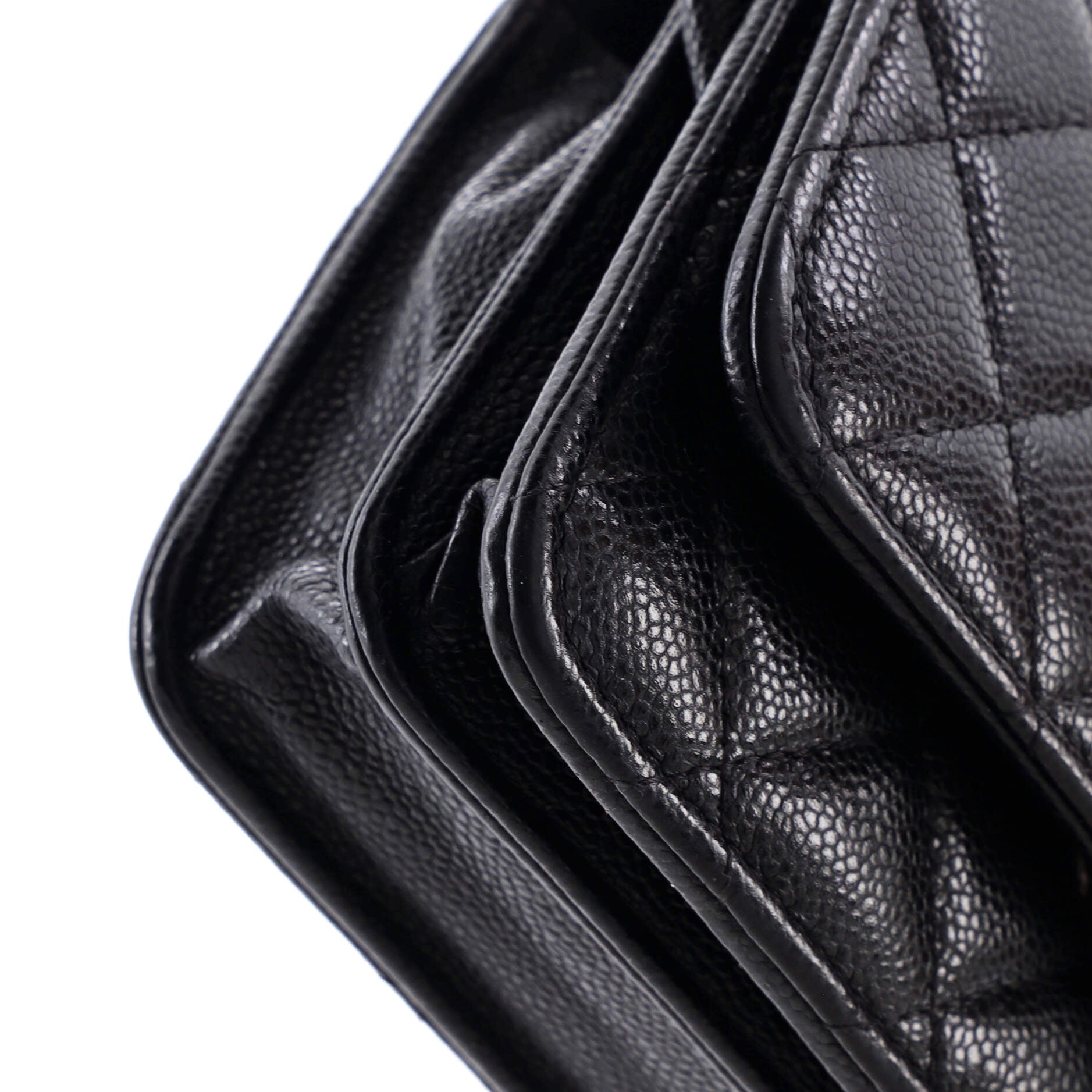 Chanel Wallet on Chain Quilted Caviar Mini