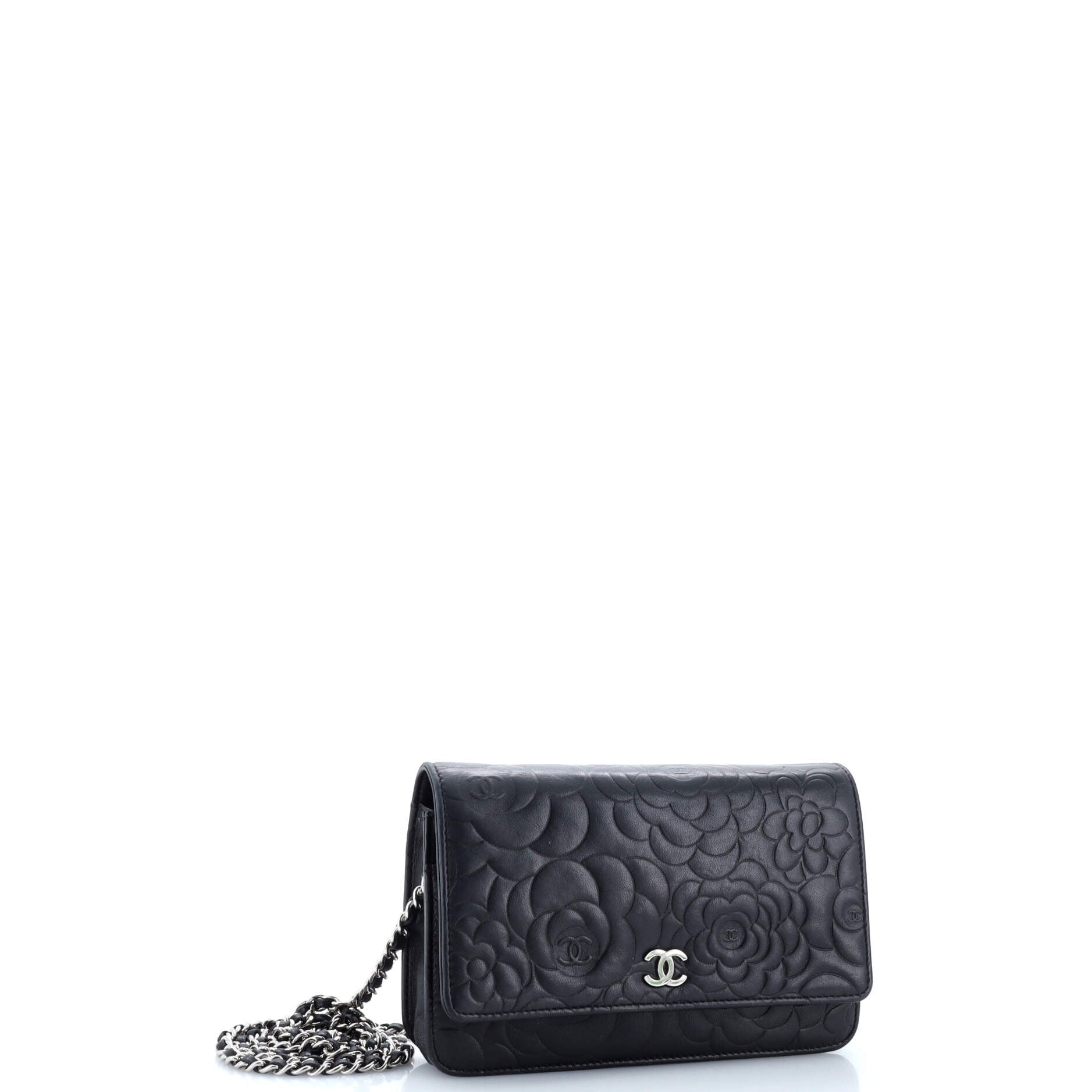 Chanel Wallet on Chain Camellia Lambskin