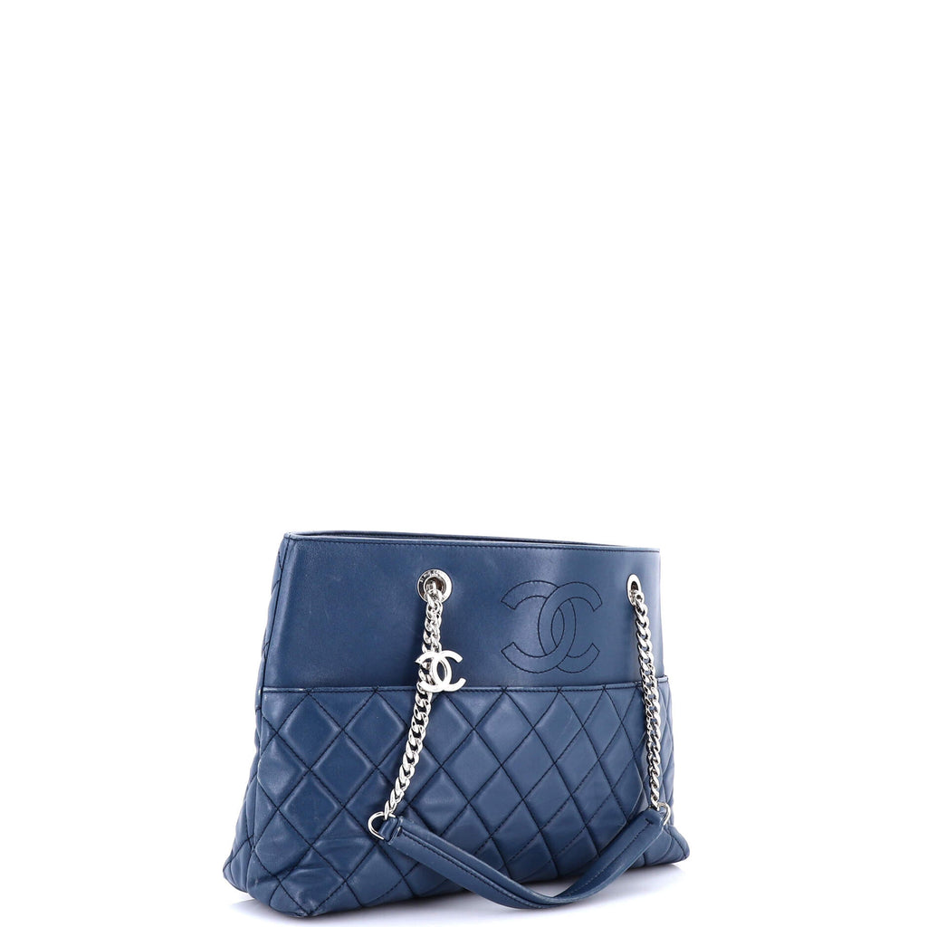 Chanel Urban Delight Chain Tote Quilted Caviar Large