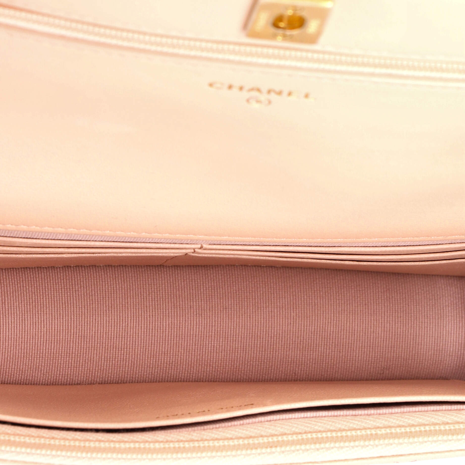 Chanel Sweet Camellia Wallet on Chain Quilted Lambskin