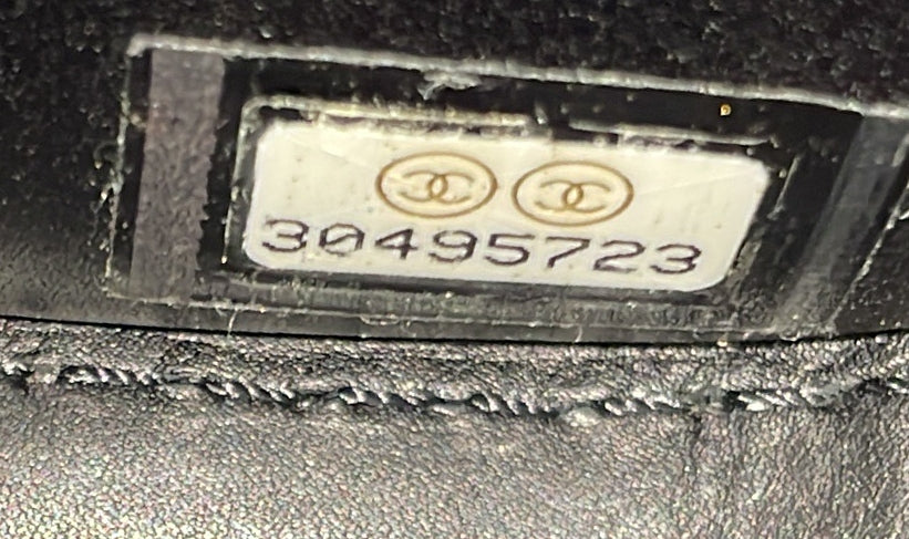 Chanel Nailed CC Full Flap Bag Quilted Calfskin Mini