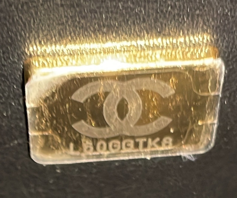 Chanel Coco First Flap Bag Quilted Caviar Mini