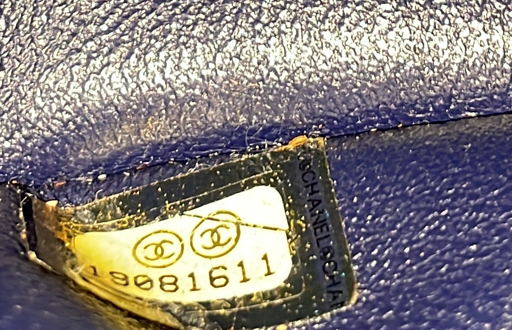 Chanel Classic Double Flap Bag Quilted Caviar Jumbo