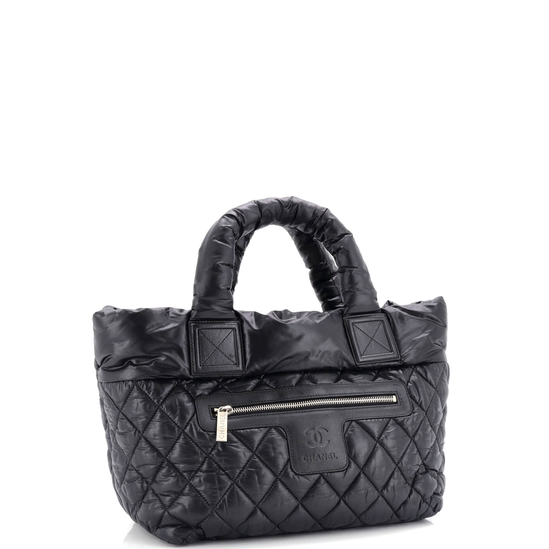 Chanel Coco Cocoon Reversible Tote Quilted Nylon Small
