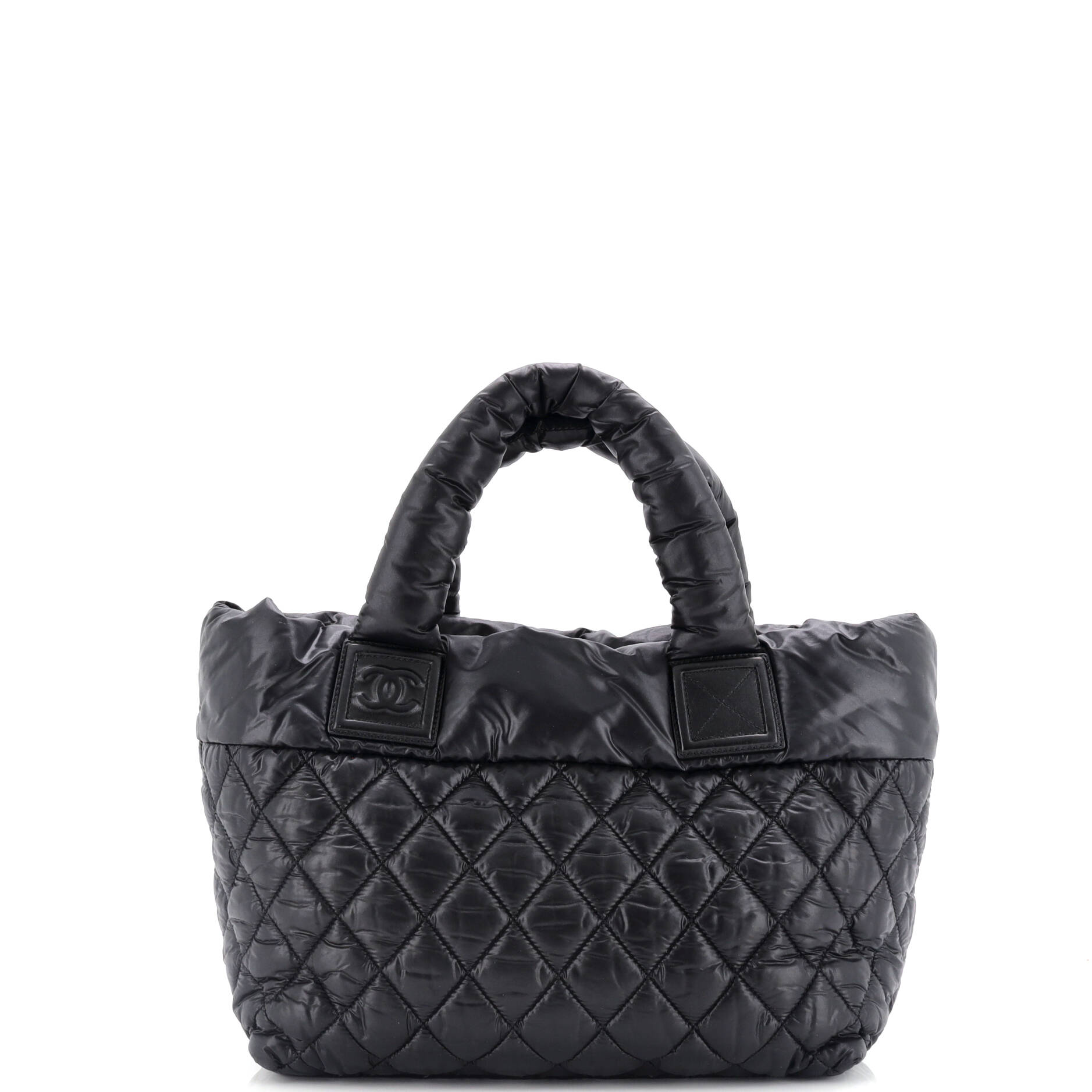 Chanel Coco Cocoon Reversible Tote Quilted Nylon Small