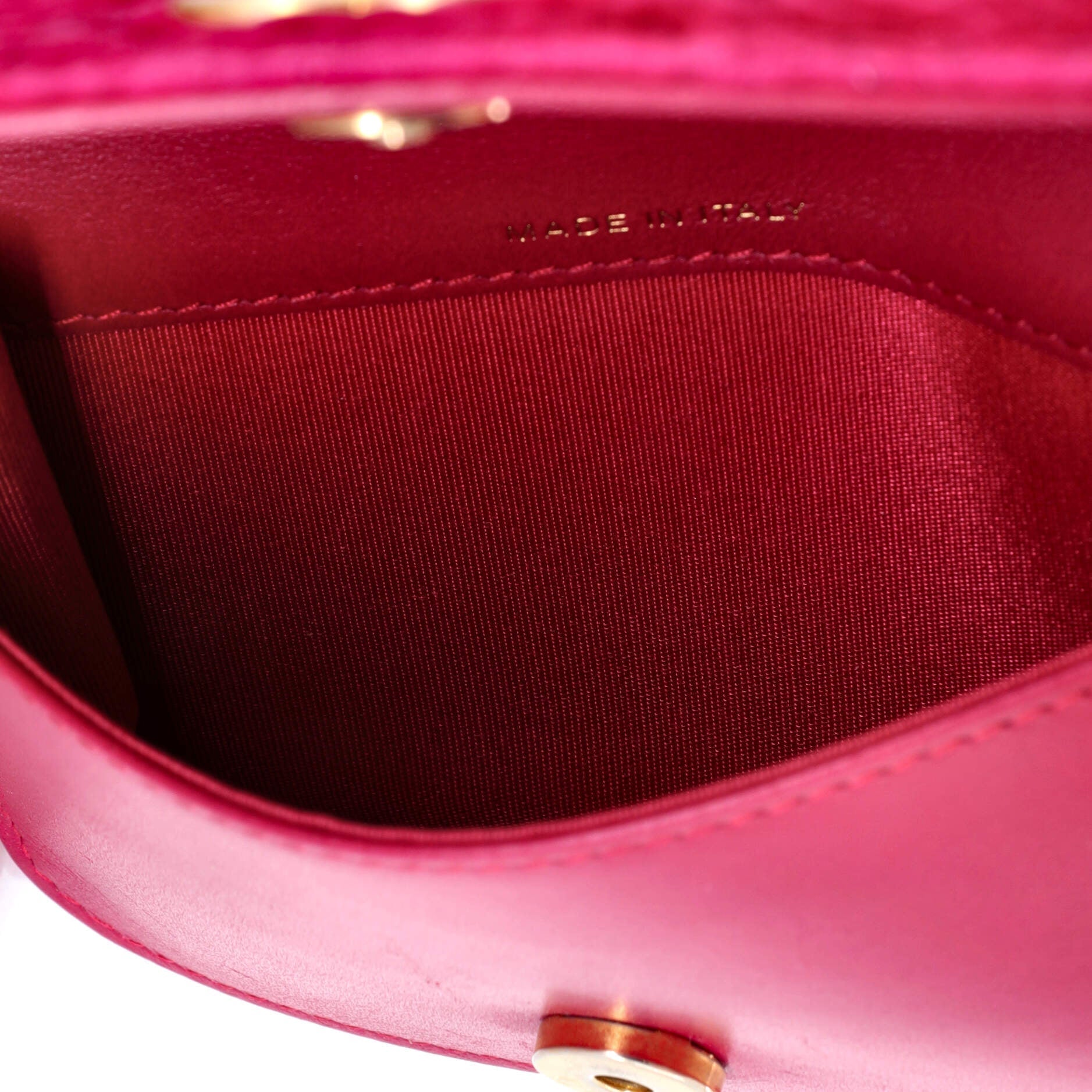 Chanel Flap Coin Purse with Chain Camellia Velvet