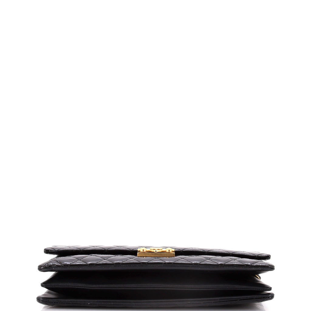 Chanel Envelope Lock 3 Bag Quilted  Goatskin Medium