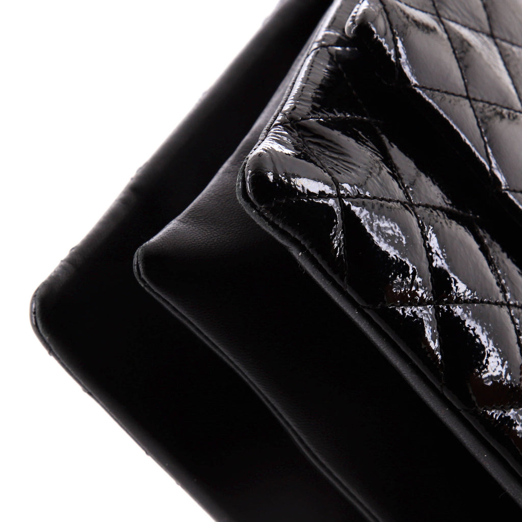 Chanel Envelope Lock 3 Bag Quilted  Goatskin Medium