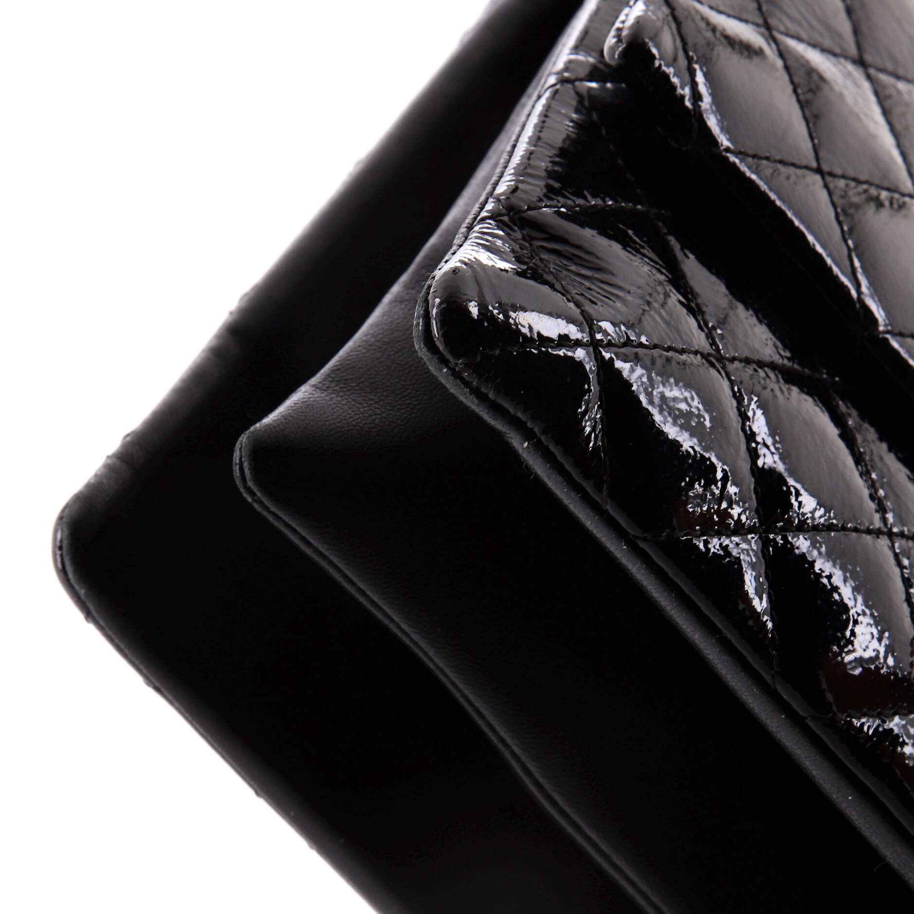 Chanel Envelope Lock 3 Bag Quilted  Goatskin Medium