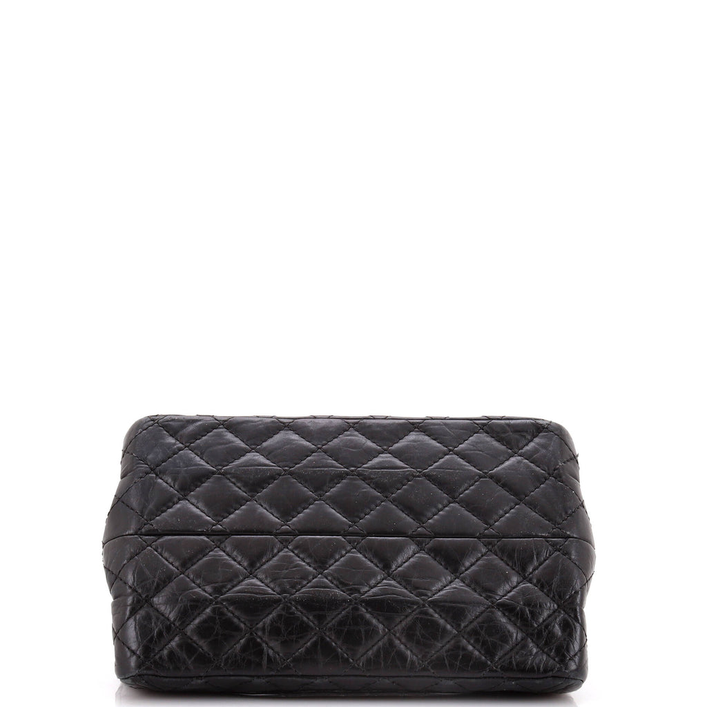 Chanel Reissue 2.55 Double Compartment Flap Bag Quilted Aged Calfskin 225