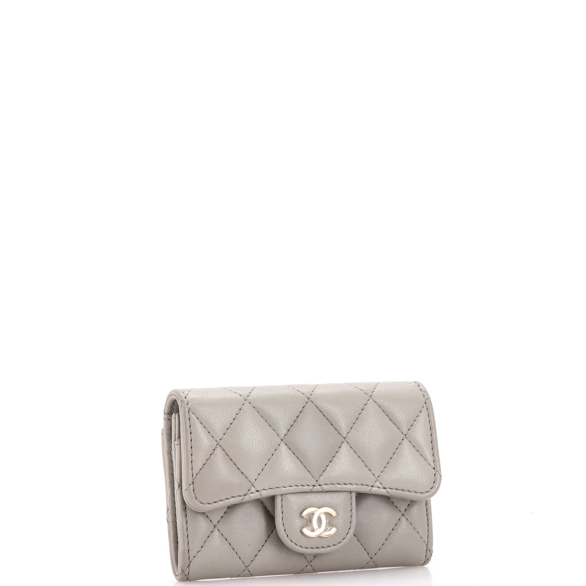 Chanel Classic Flap Card Case Quilted Lambskin
