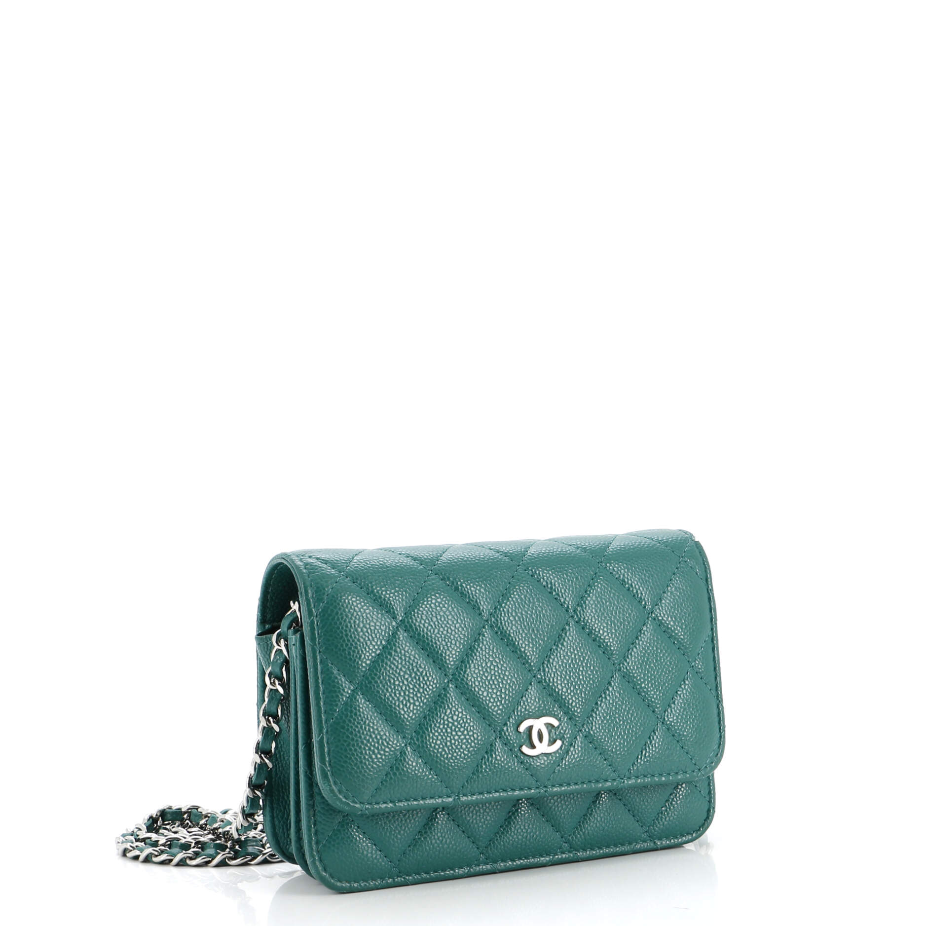 Chanel Wallet on Chain Quilted Caviar Mini