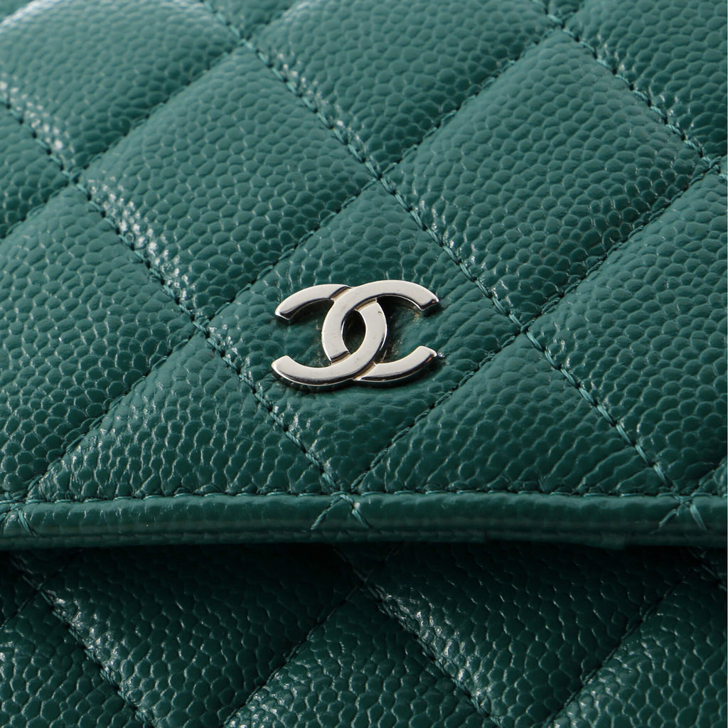 Chanel Wallet on Chain Quilted Caviar Mini