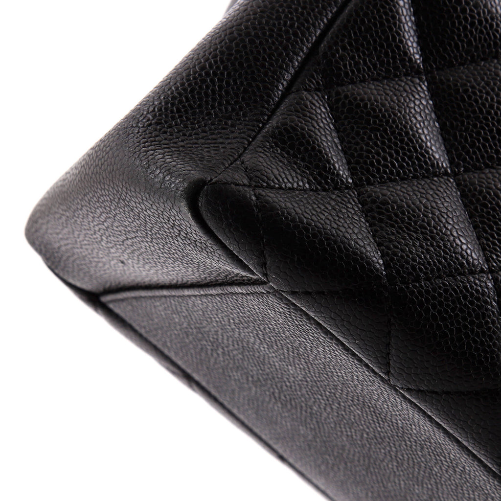 Chanel Grand Shopping Tote Quilted Caviar XL