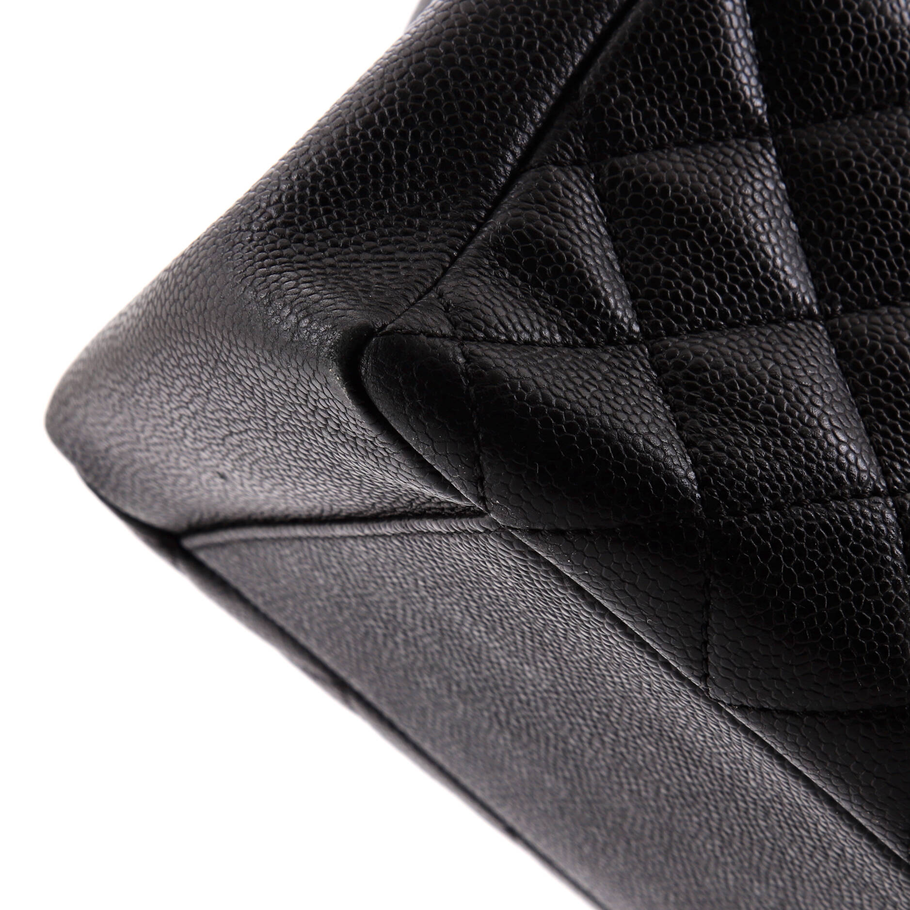 Chanel Grand Shopping Tote Quilted Caviar XL