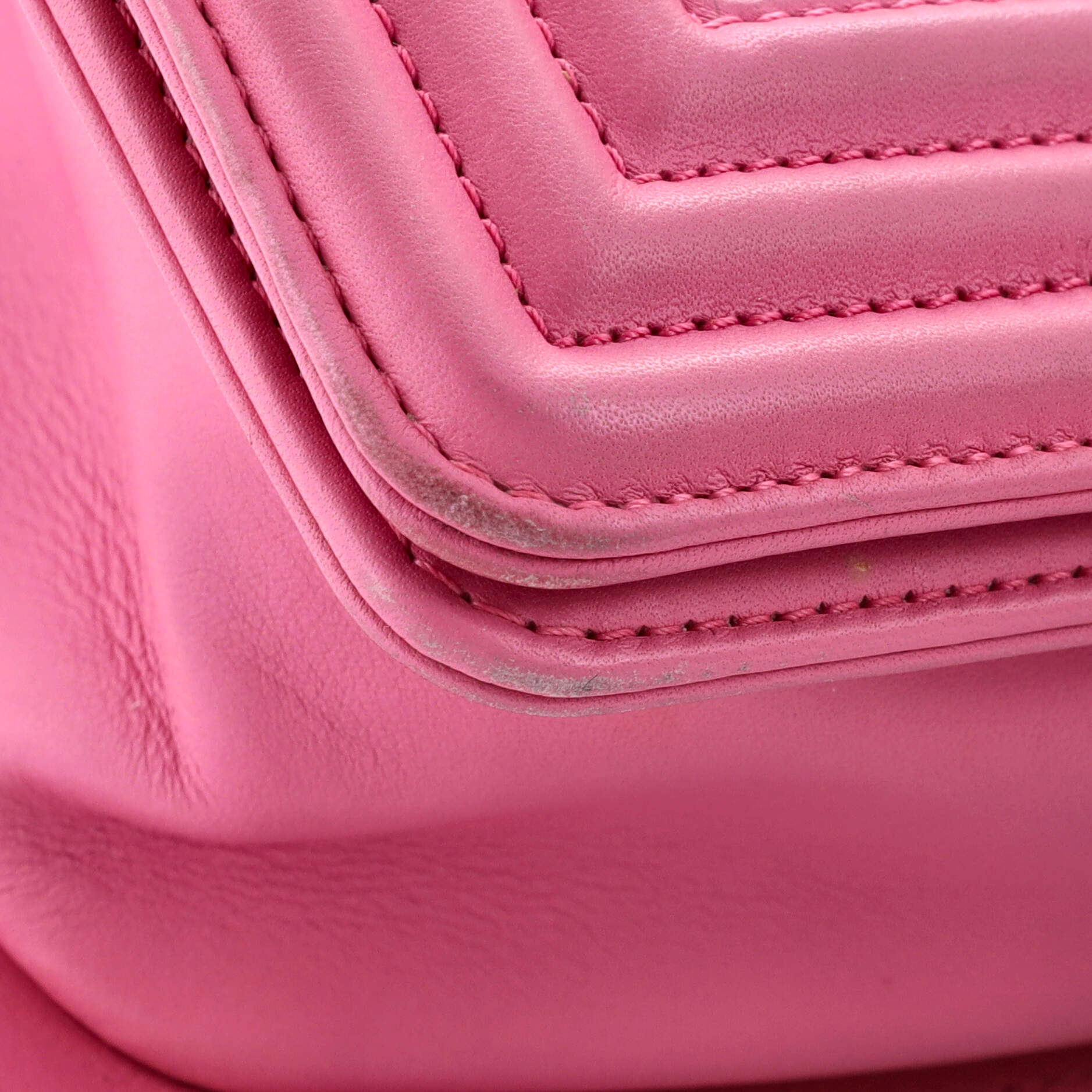 Chanel Boy Flap Bag Quilted Calfskin Small