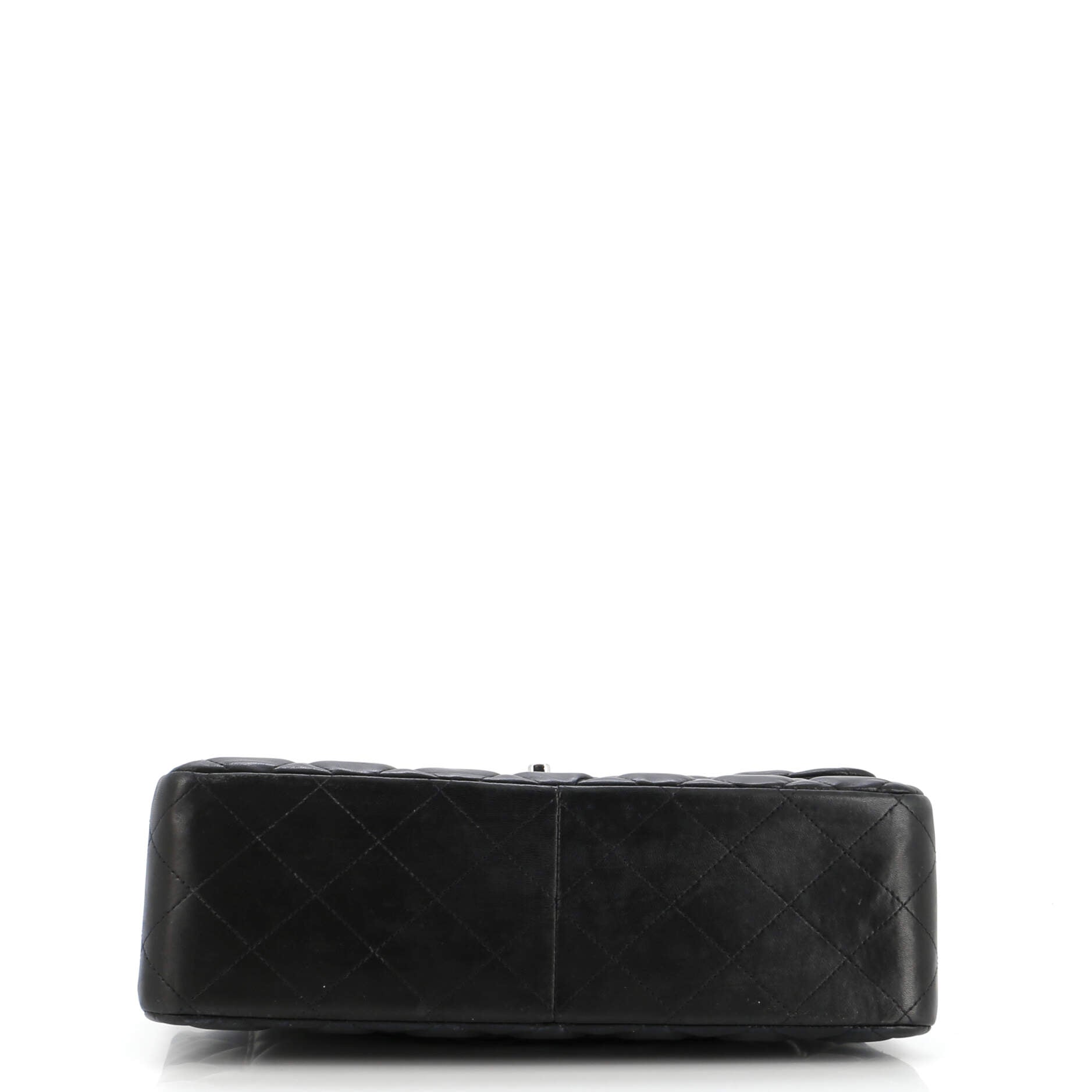 Chanel Classic Double Flap Bag Quilted Lambskin Jumbo
