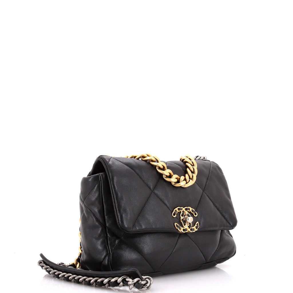 Chanel 19 Flap Bag Quilted Leather Medium