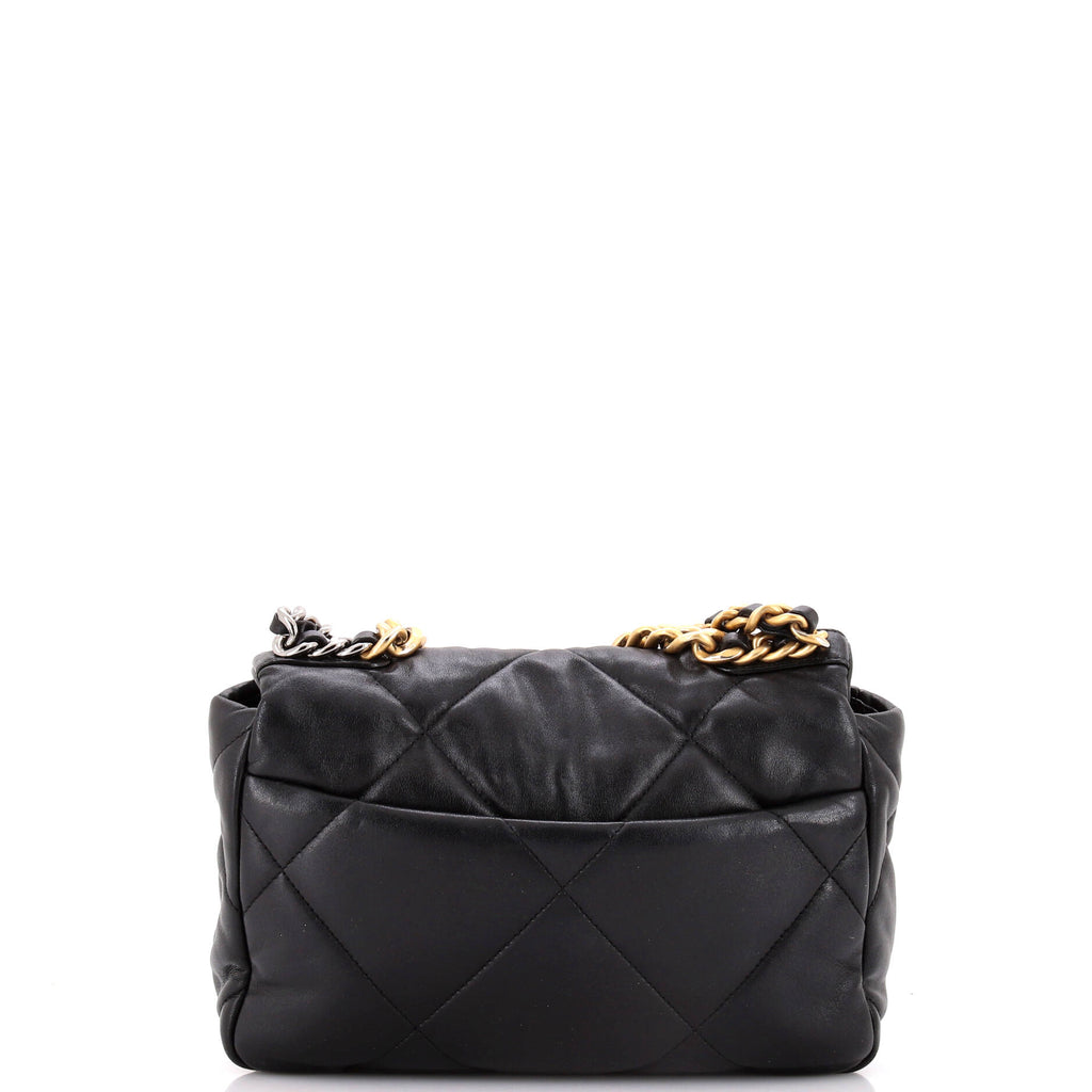Chanel 19 Flap Bag Quilted Leather Medium