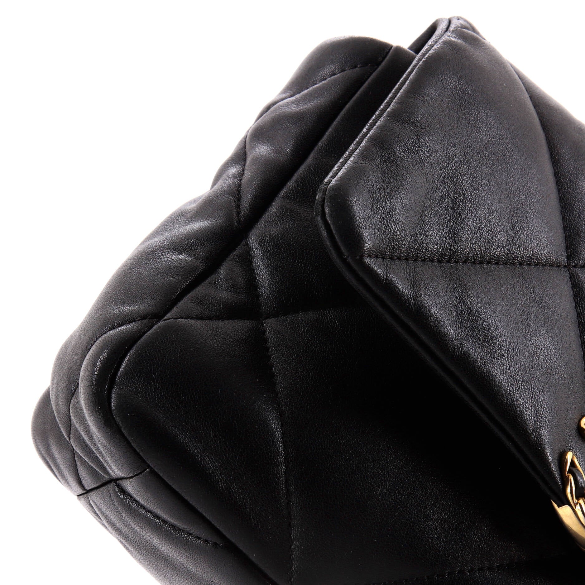 Chanel 19 Flap Bag Quilted Leather Medium