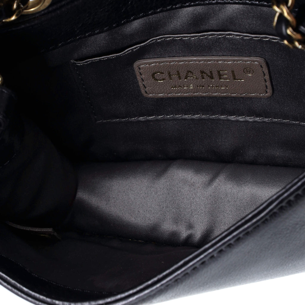 Chanel Paris-Byzance CC Flap Bag Embroidered Leather Mini