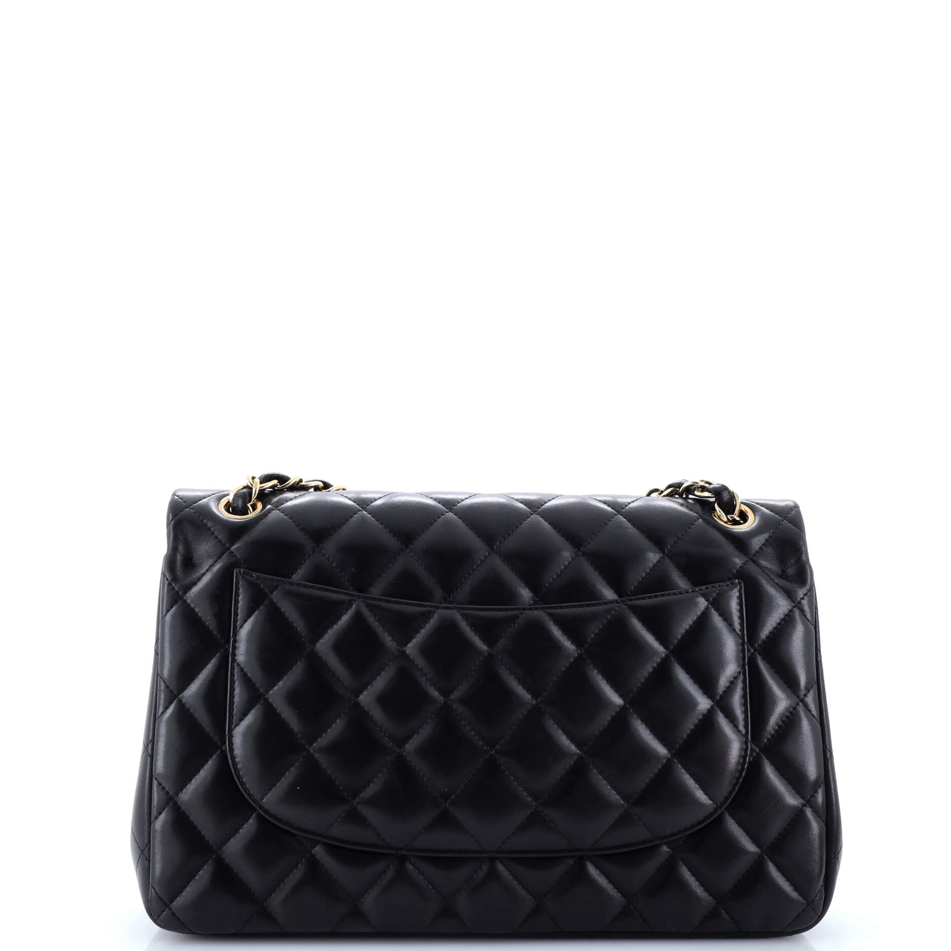Chanel Classic Double Flap Bag Quilted Lambskin Jumbo