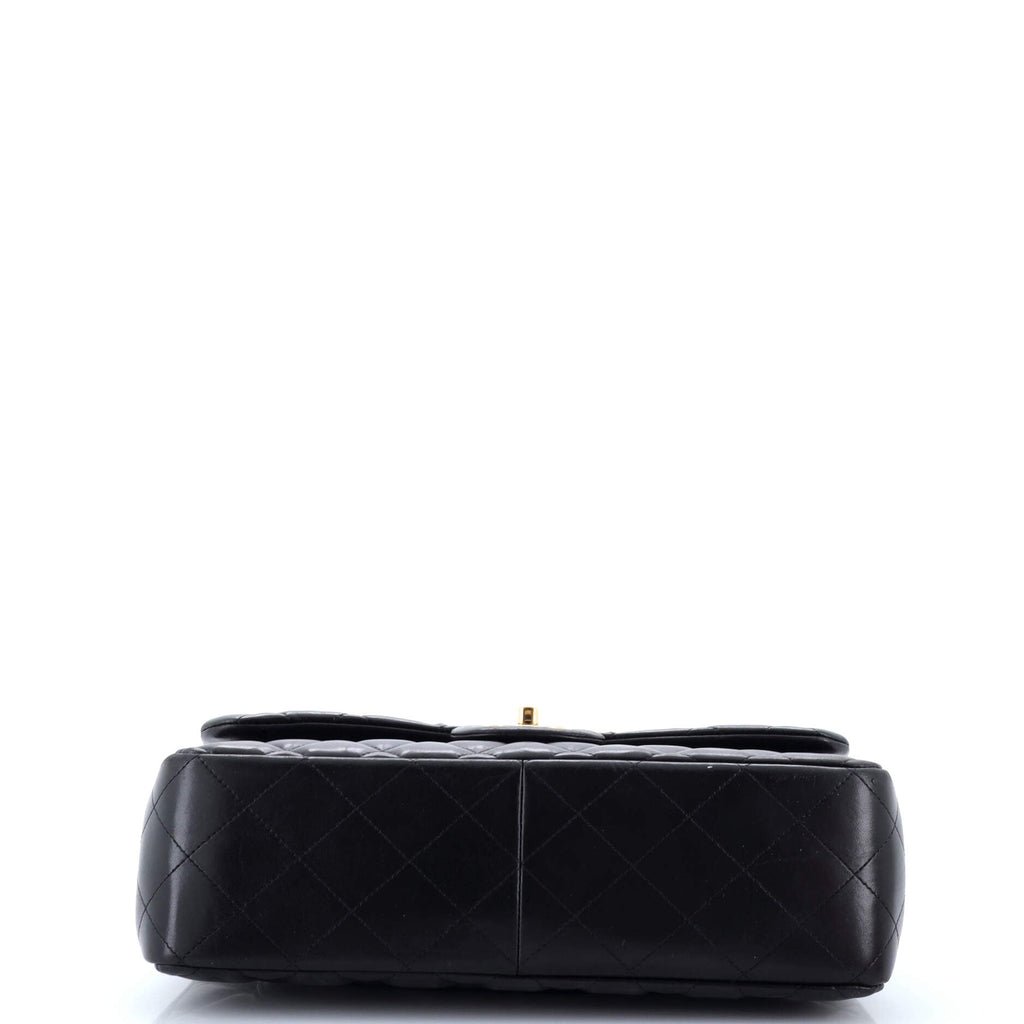 Chanel Classic Double Flap Bag Quilted Lambskin Jumbo