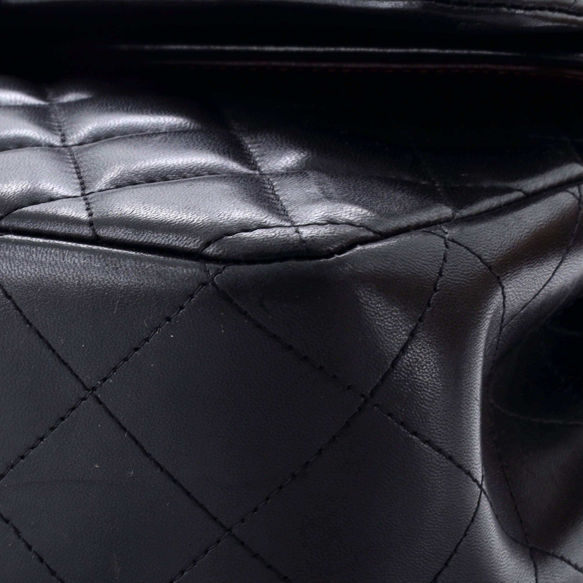 Chanel Classic Double Flap Bag Quilted Lambskin Jumbo