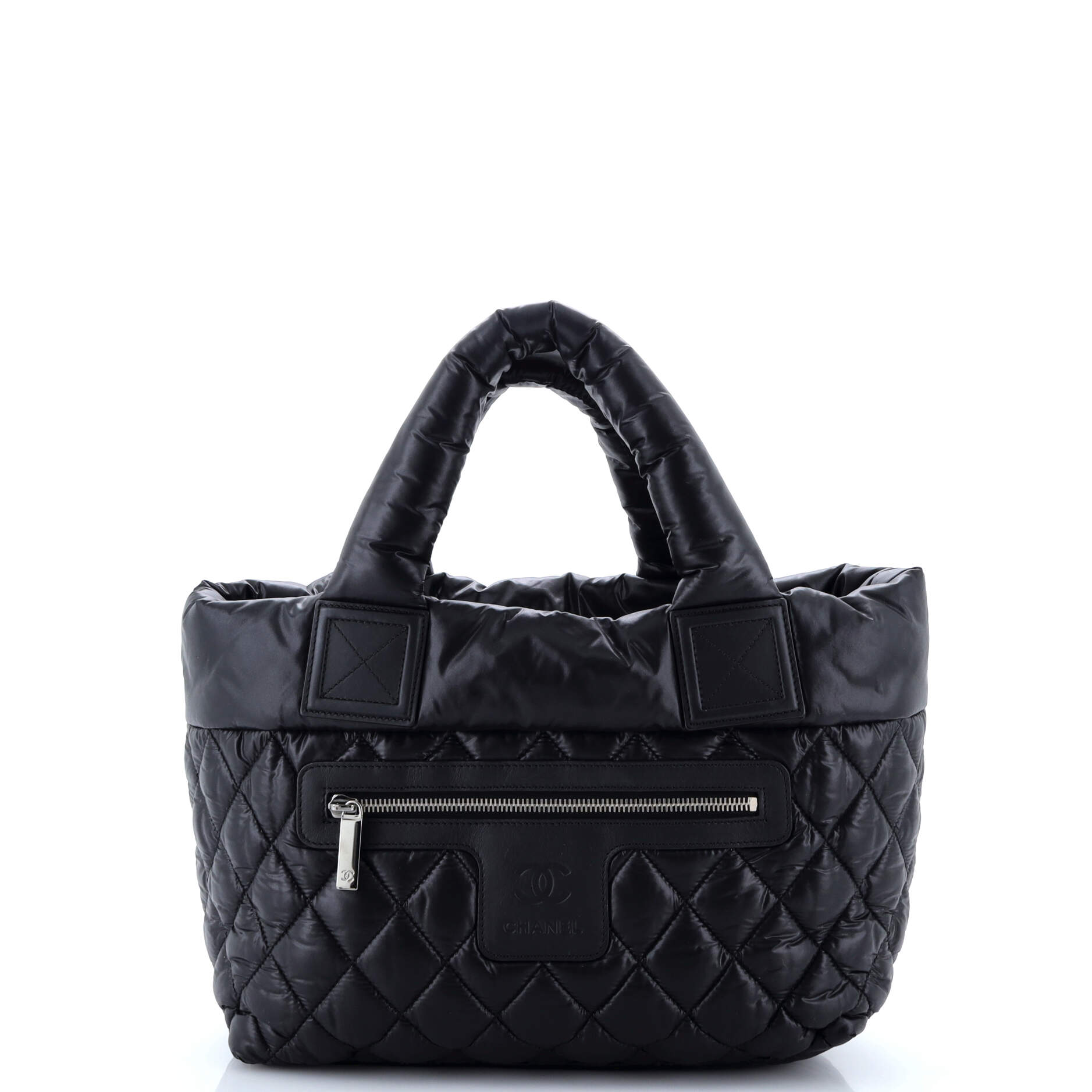 Chanel Coco Cocoon Reversible Tote Quilted Nylon Small