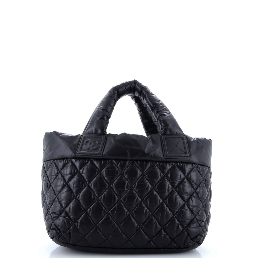 Chanel Coco Cocoon Reversible Tote Quilted Nylon Small