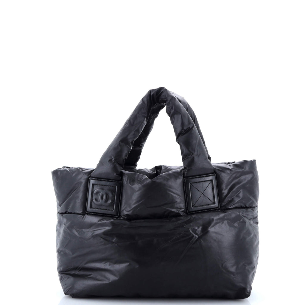 Chanel Coco Cocoon Reversible Tote Quilted Nylon Small