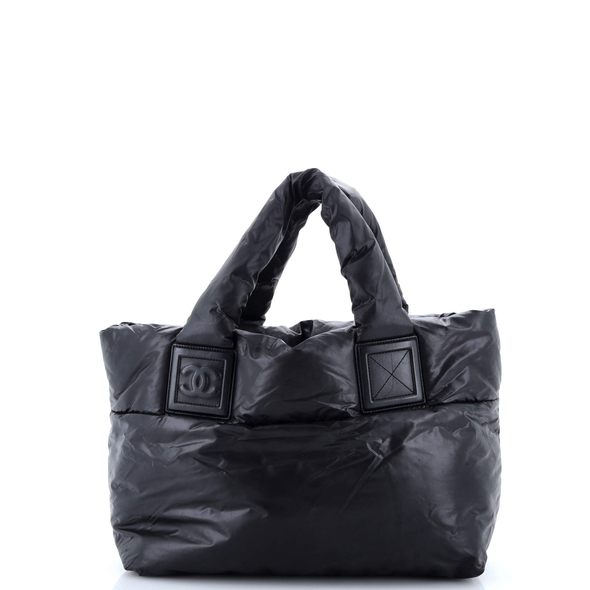 Chanel Coco Cocoon Reversible Tote Quilted Nylon Small
