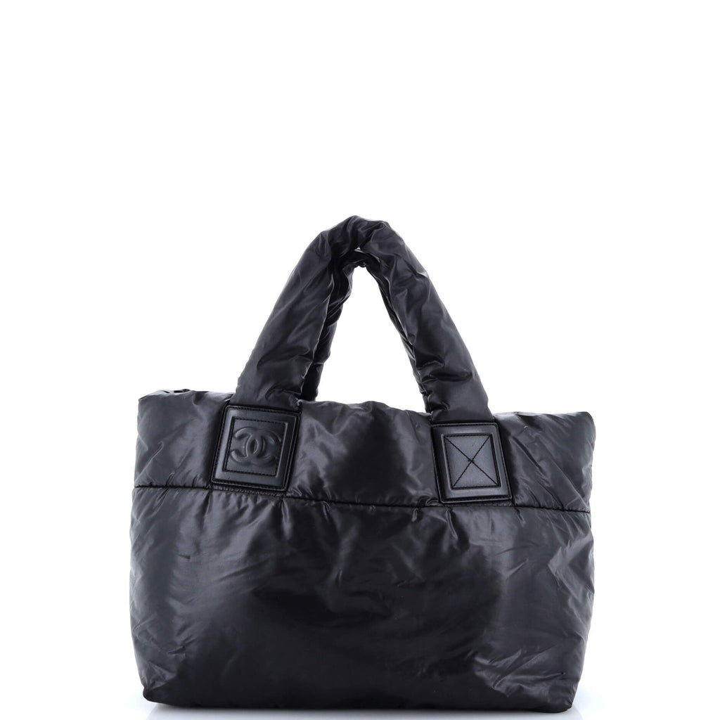 Chanel Coco Cocoon Reversible Tote Quilted Nylon Small