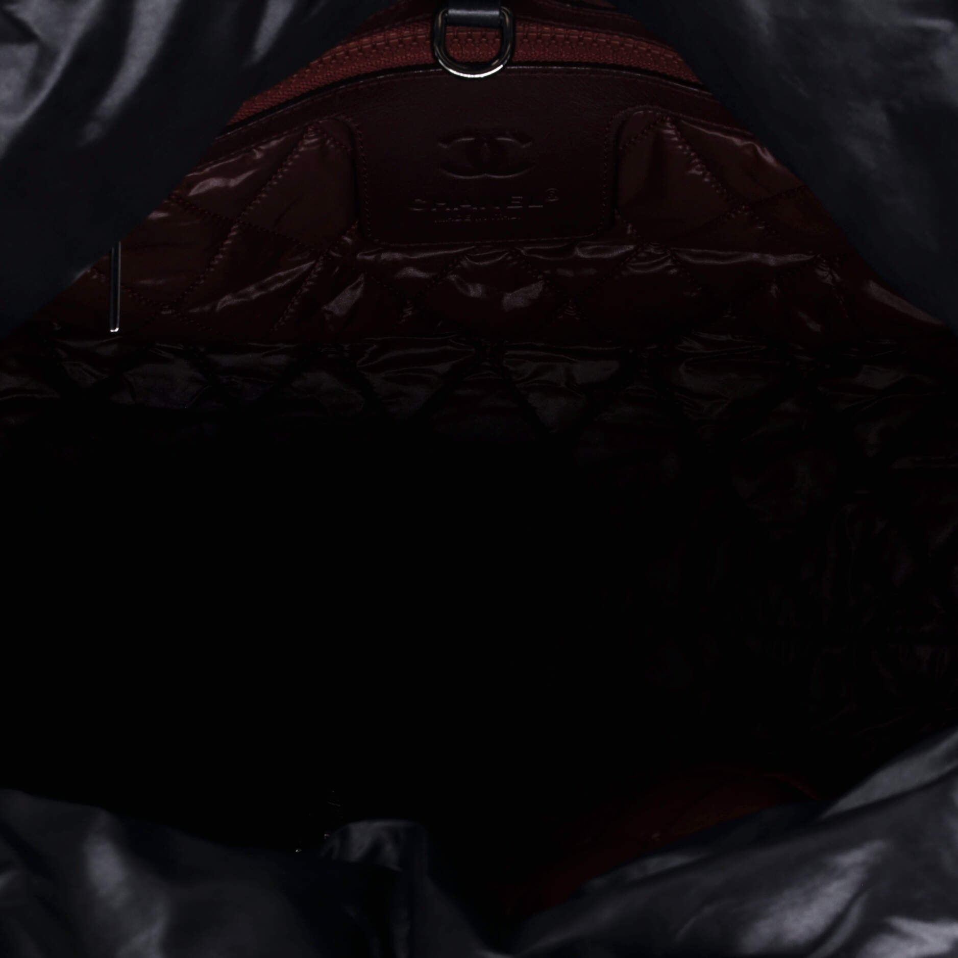 Chanel Coco Cocoon Reversible Tote Quilted Nylon Small
