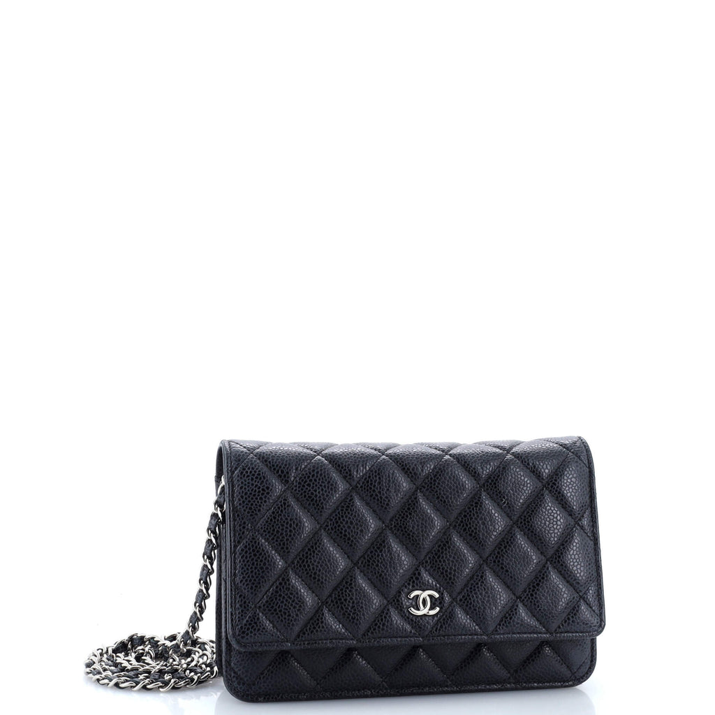 Chanel Wallet on Chain Quilted Caviar