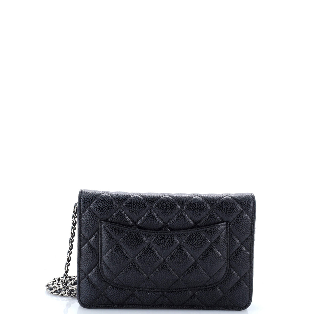Chanel Wallet on Chain Quilted Caviar