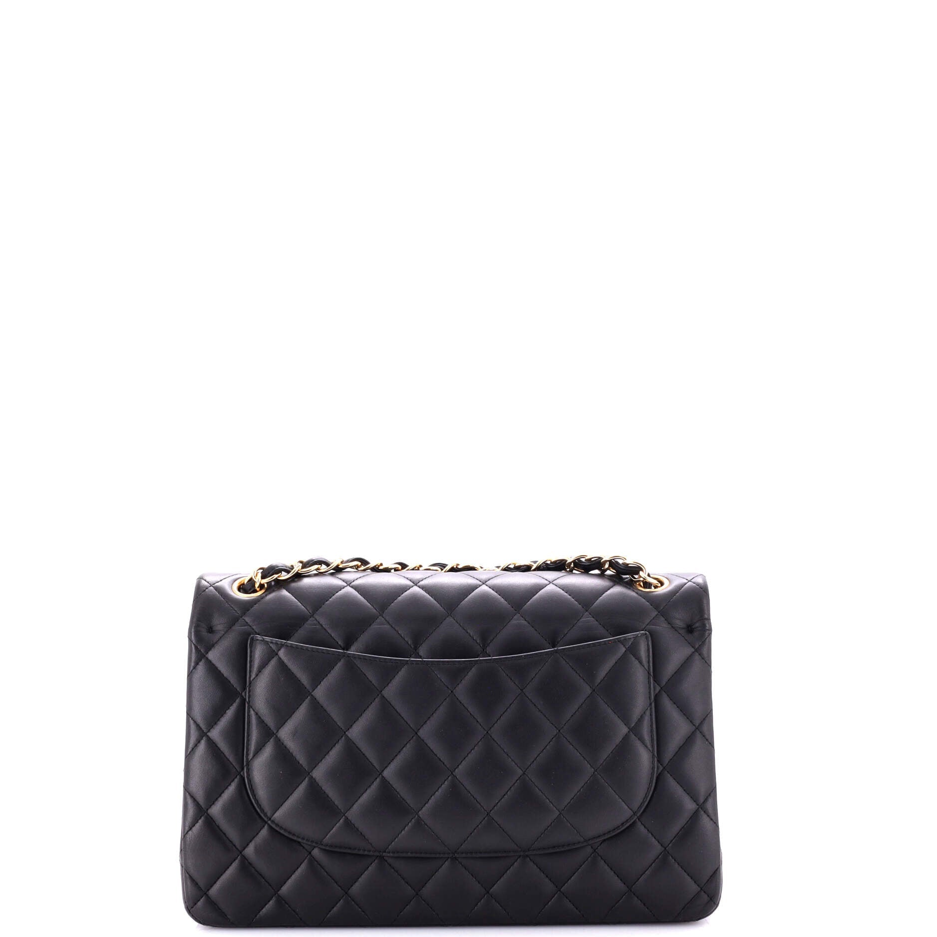 Chanel Classic Double Flap Bag Quilted Lambskin Jumbo