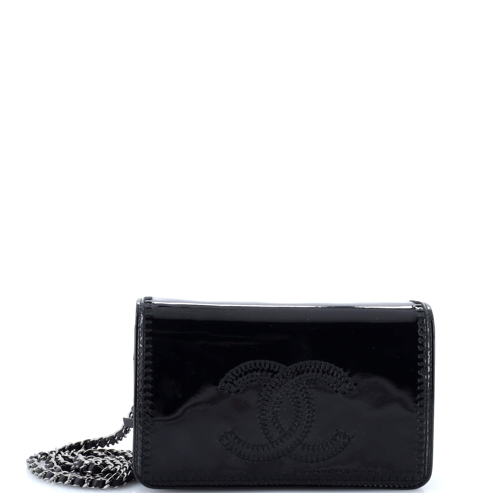 Chanel CC Wallet on Chain Stitched
