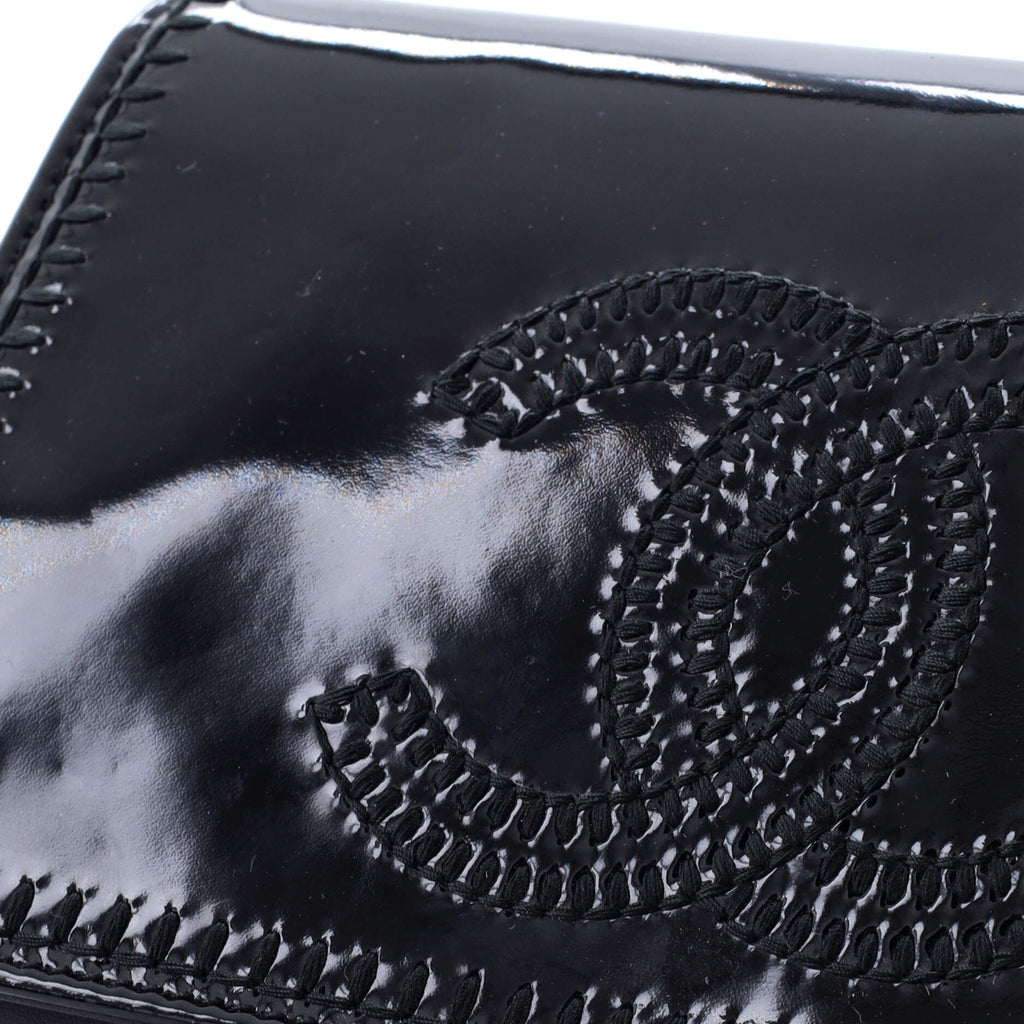 Chanel CC Wallet on Chain Stitched