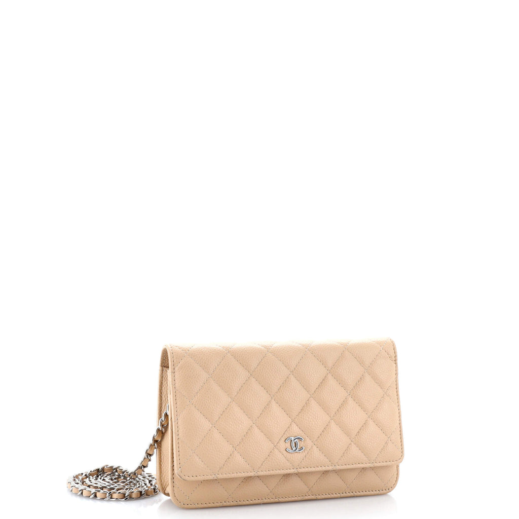 Chanel Wallet on Chain Quilted Caviar