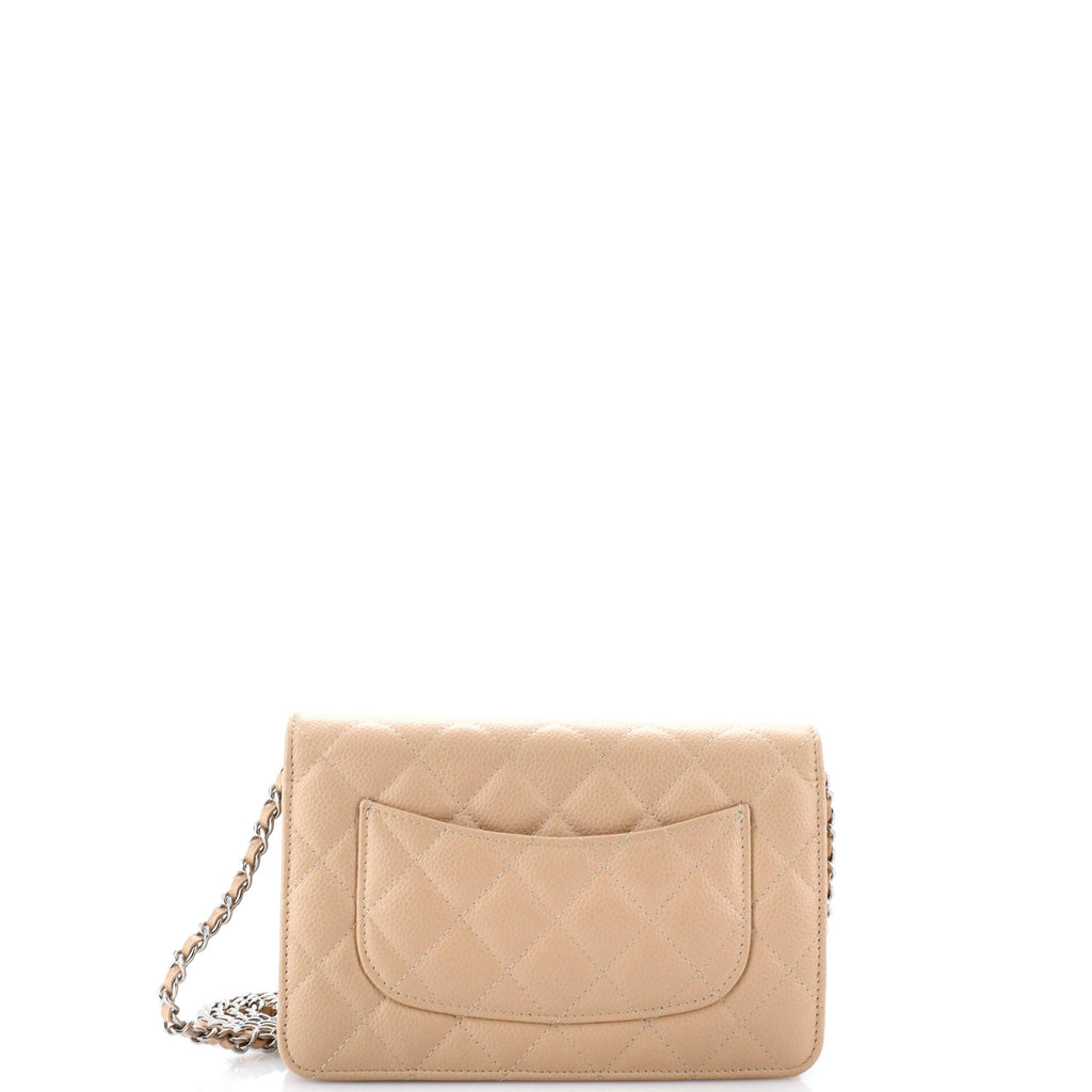 Chanel Wallet on Chain Quilted Caviar